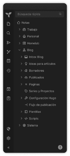 Imagen decorativa del artículo sobre el regreso al blog y Trilium Notes