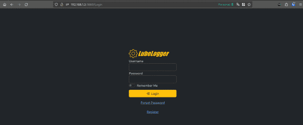 Vehículo registrado en Lubelogger