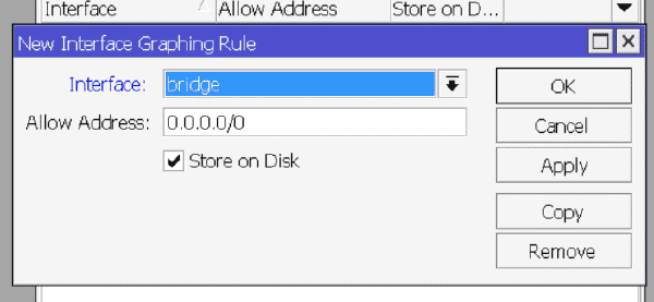 Guardar datos de gráficos en disco