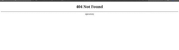 Página 404 por defecto de NPM