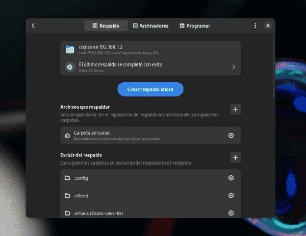 Configuración de carpetas del repositorio