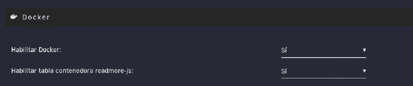 Inicio de servicios Docker y VMs