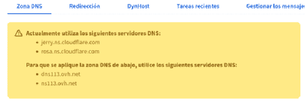 Dominio externo con DNS apuntando a Cloudflare