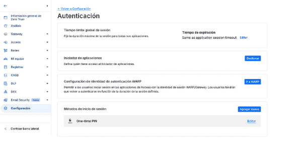 Creación de túnel en Cloudflare Zero Trust