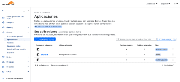 Guardado de aplicación OAuth en Cloudflare