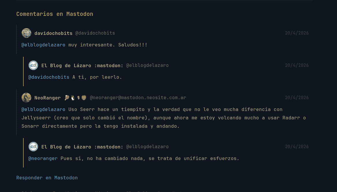 El blog de Lázaro